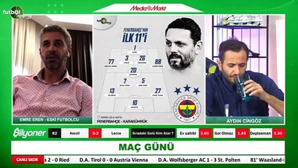Emre Eren: "Kolay maç olmayacak ama Fenerbahçe bir adım önde"