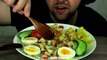 ASMR HOMEMADE VEGAN RAMEN | EATING SOUND (NO TALKING) MUKBANG