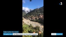 Tempête Alex : dans les Alpes-Maritimes, les intempéries font des ravages
