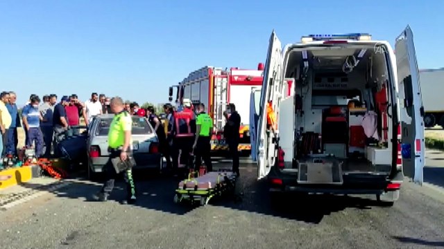 Trafik kazası: 1 ölü, 2 yaralı - MANİSA