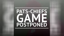 Breaking News - Pats-Chiefs game postponed