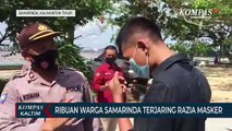 Ribuan Warga Samarinda Terjaring Razia Masker