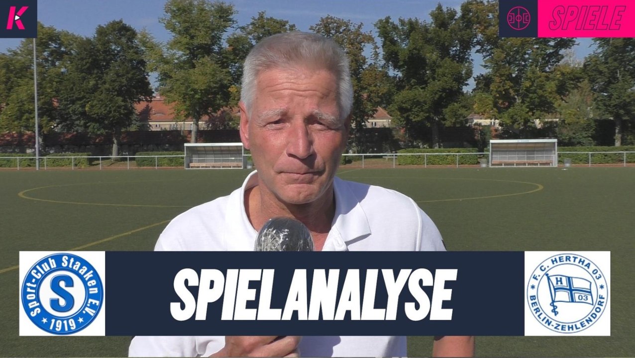 Die Spielanalyse | SC Staaken U19 - FC Hertha 03 Zehlendorf U19 (A-Junioren, Regionalliga)