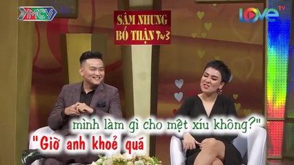 Huỳnh Tú MỆT MỎI vì chồng trẻ kém 5 tuổi lúc nào cũng HỪNG HỰC khí thế 'ĐÒI YÊU' | VCS