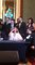 زغروطة الهام شاهين وبوسي شلبي وغناء تامر حسني فى حفل زفاف آمير شاهين