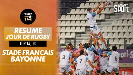Le résumé Jour De Rugby de Stade Français / Bayonne