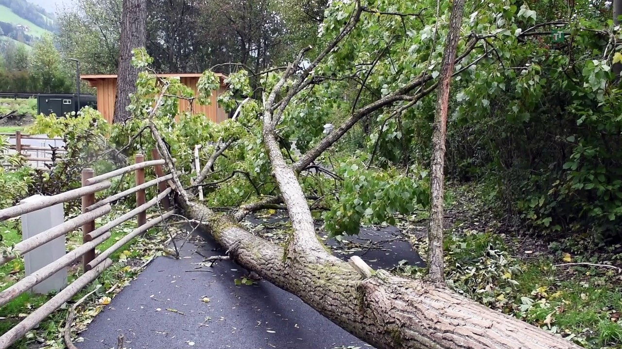 Föhnsturm und Regen: Tiroler Feuerwehren im Dauereinsatz