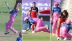 IPL 2020: Rahul Tewatia Gets Hit With Navdeep Saini Beamer, Responds with Big 6'S | Oneindia Telugu