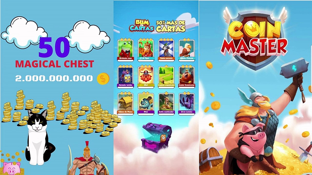 Coin MASTER  MUSIC Neffex -  Failure   2.000.000.000 COINS Magical CHEST   5 .196.900.000 Stealing