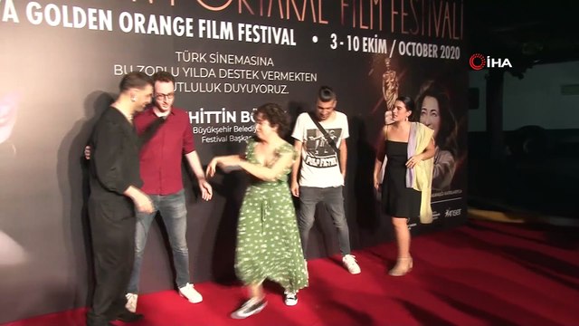 57. Altın Portakal Film Festivali’nin kırmızı halı geçiş töreni yapıldı