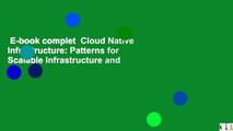 E-book complet  Cloud Native Infrastructure: Patterns for Scalable Infrastructure and