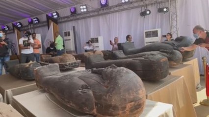 Egipto presenta su gran hallazgo arqueológico tras el coronavirus