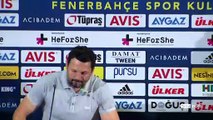 Fenerbahçe-Fatih Karagümrük maçının ardından - Erol Bulut - İSTANBUL