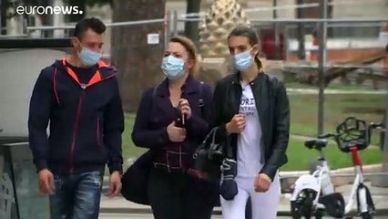 Steigende Corona-Zahlen in Europa - Römer mit Maske, Madrid abgeriegelt, Proteste in Konstanz
