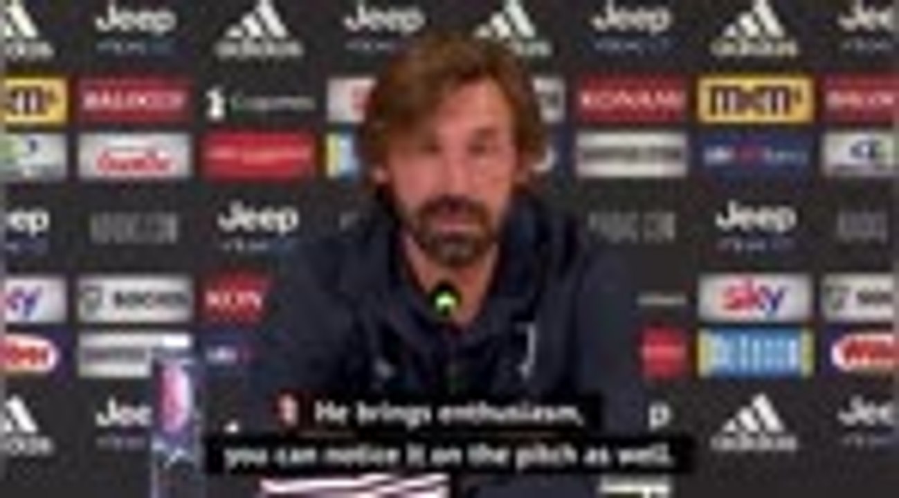 Pirlo wants Ronaldo to score two goals every ga...