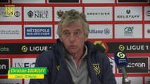 Christian Gourcuff après Nice - Nantes