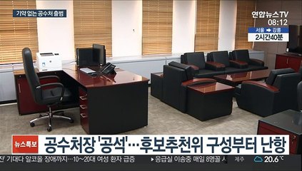 법정 출범일 두 달 넘긴 공수처…연내 문 열까