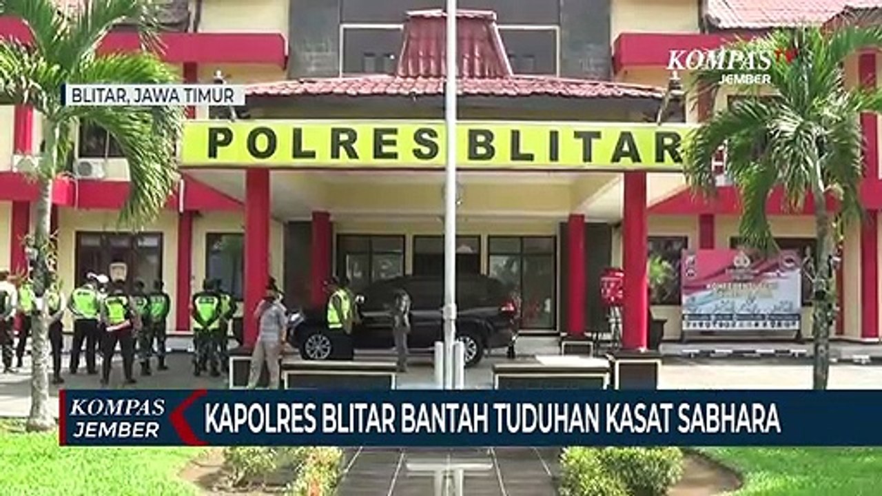 Kapolres Blitar Bantah Tuduhan Memaki Bawahan dengan Kata-kata Kasar