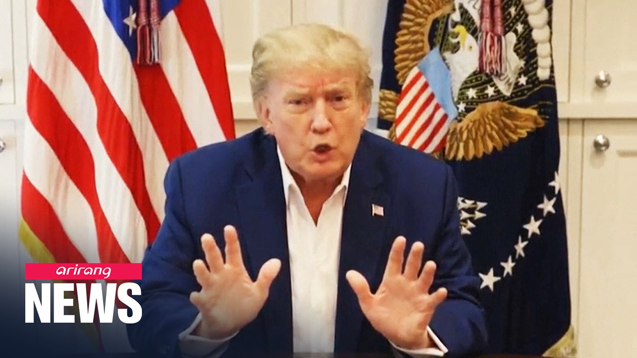 Trump "feeling well" amid conflicting reports over treatment progress