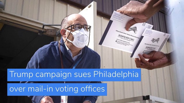 Trump campaign sues Philadelphia over mail-in voting offices, and other top stories in US news from October 04, 2020.
