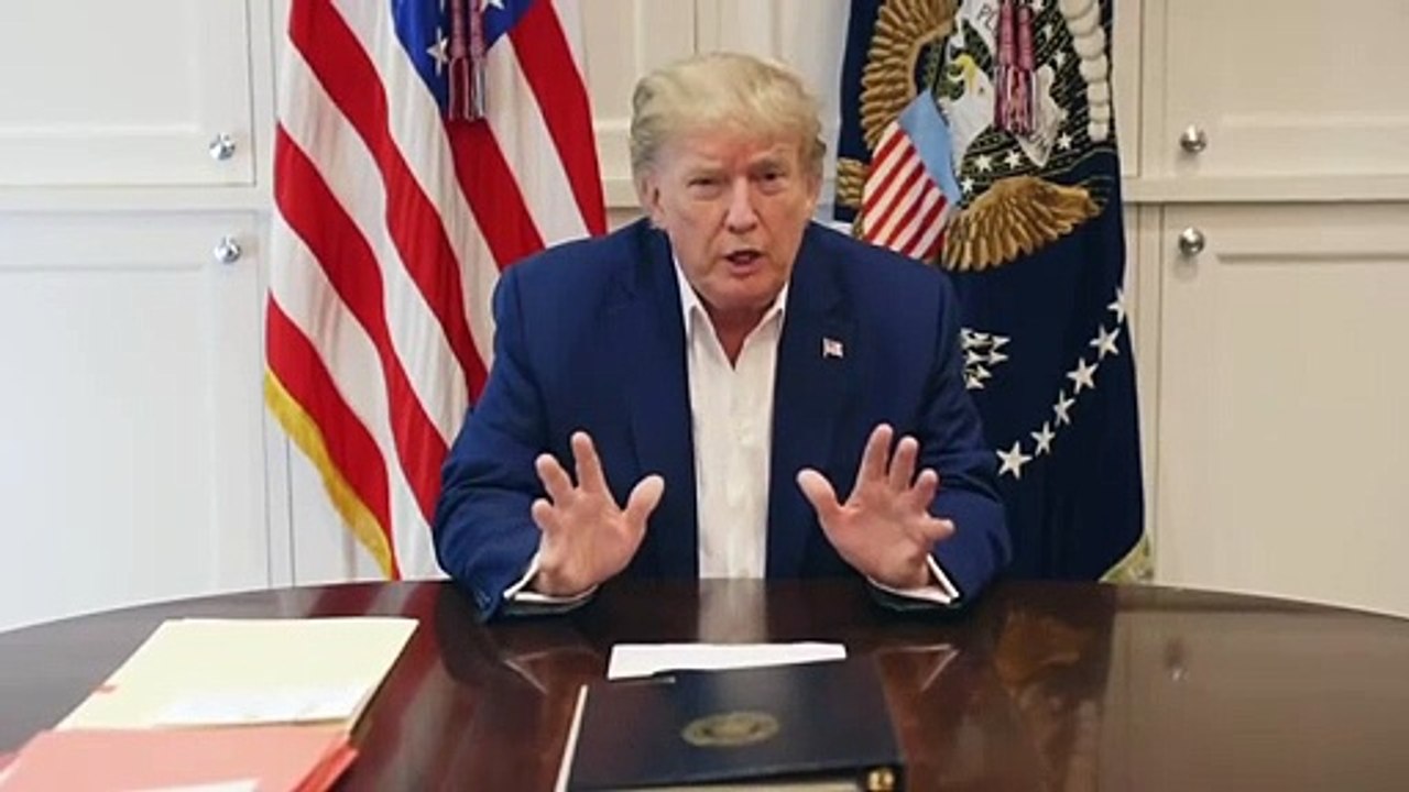 President Trump spoke to the nation about his coronavirus treatment