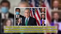 McConnel to seek Senate recess after 3 GOP senators test positive - News Today