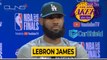 LeBron Postgame Interview | Davis and James = Kobe and Shaq? | Lakers vs Heat | Game 2 NBA Finals