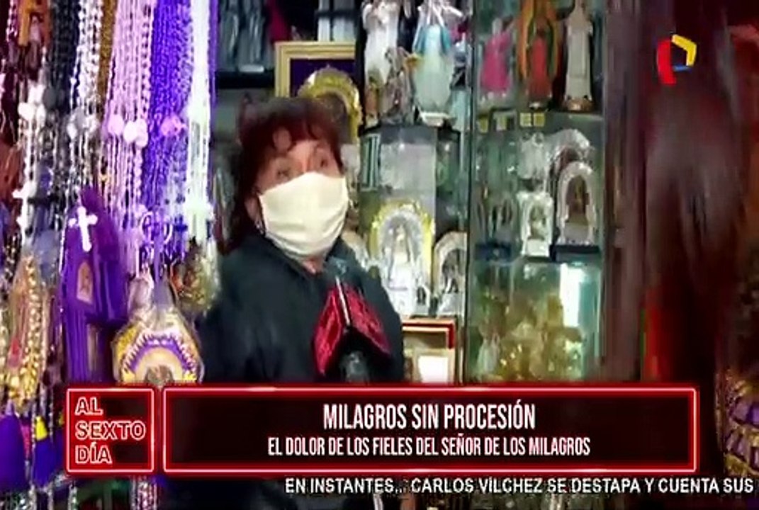 Octubre sin procesión del Señor de los Milagros