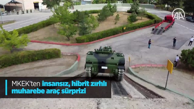 MKEK'ten insansız, hibrit zırhlı muharebe araç sürprizi