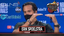 Erik Spoelstra Postgame Interview | Can Bam return? | Lakers vs Heat | Game 2 NBA Finals