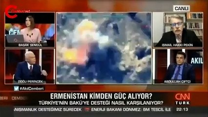 Canlı yayında Perinçek-Pekin tartışması