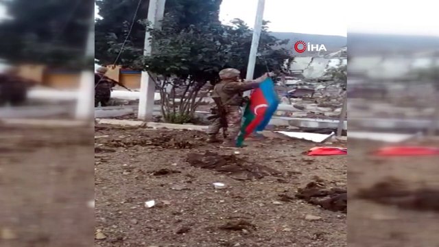 - Sukavuşan’a Azerbaycan bayrağı dikildi