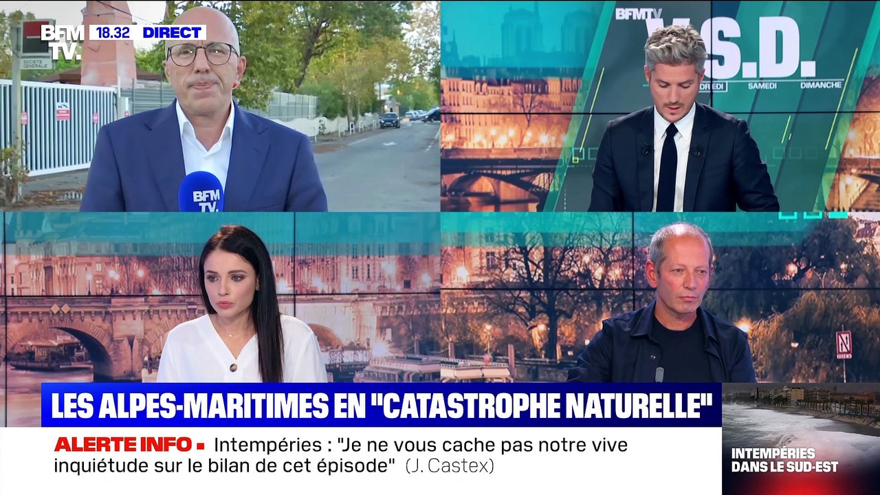 Les Alpes-Maritimes en "catastrophe naturelle"...