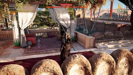 Assassins Creed Origins Prisoners In The Temple gameplay