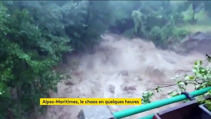 La tempête Alex a semé le chaos dans les Alpes-Maritimes