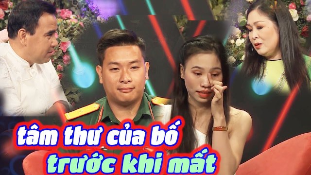 CÔ GÁI NGHẸN NGÀO KHÓC NHẮC VỀ TÂM THƯ CỦA BỐ TRƯỚC KHI MẤT KHIẾN HỒNG VÂN QUYỀN LINH CHẠNH LÒNG
