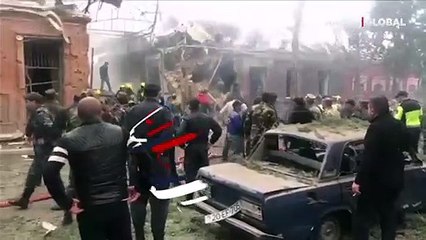 Ermenistan Azerbaycan'ın ikinci büyük şehri Gence'ye füzeyle saldırdı