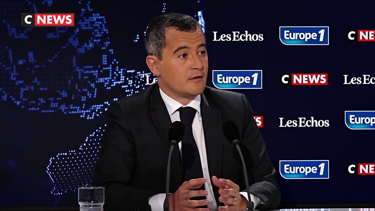 Le Ministre de l'Intérieur, Gérald Darmanin était l'invité du #GrandRDV sur CNEWS