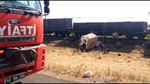 Hemzemin geçitte trenin çarptığı kamyonun sürücüsü öldü - KAHRAMANMARAŞ