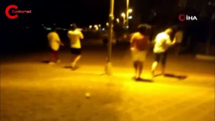 Marmaris'te kaydedilen görüntüler tartışma yarattı!