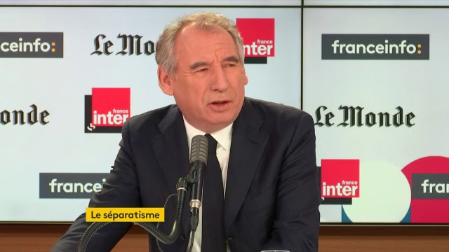 Le discours d'Emmanuel Macron sur le séparatisme était un discours majeur pour François Bayrou
