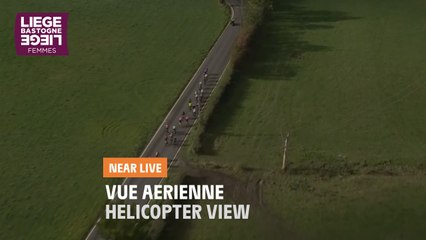 Vue aérienne / Helicopter view - Liège-Bastogne-Liège Femmes 2020