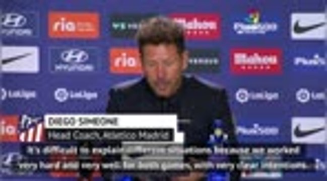 FOOTBALL: LaLiga: Simeone 'loving the attitude' of Atleti despite rocky performances