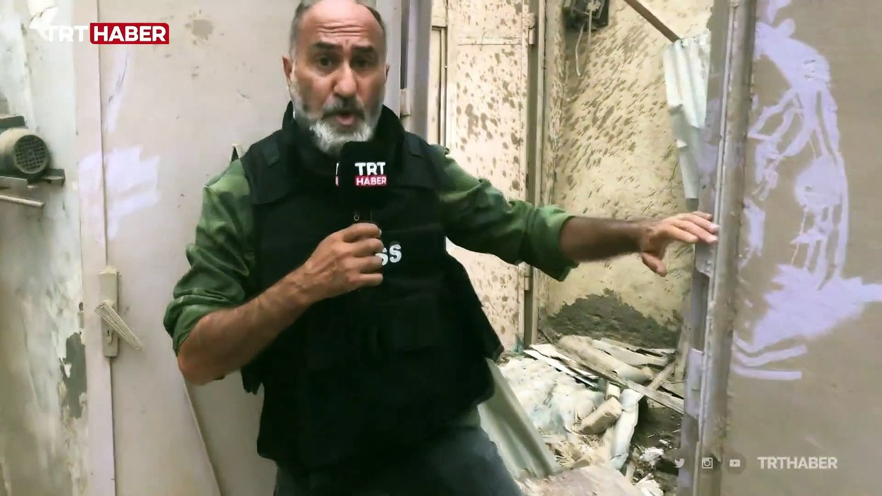 TRT Haber Ermenistan'ın vurduğu Gence’de