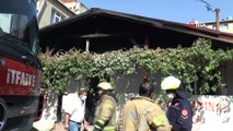 Ataşehir’de korkutan ev yangını