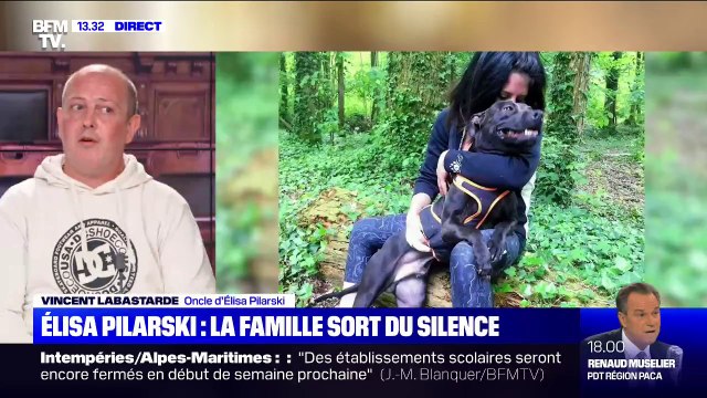 Oncle d'Élisa Pilarski: J'espère qu'on aura les résultats ADN mais je pense qu'on ne saura jamais la vérité