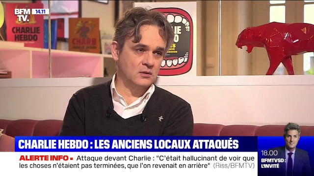 Riss (Charlie Hebdo): Quand on entend que des États appellent à des actes terroristes, il y a un problème au niveau diplomatique