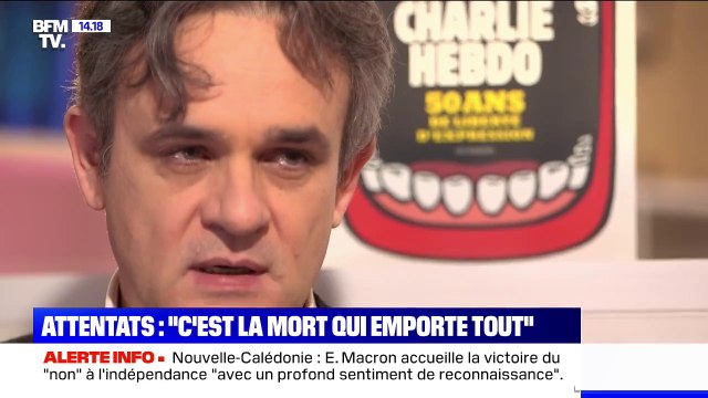 Riss (Charlie Hebdo): Parfois, je raconte l'attentat pour être sûr que je l'ai bien vécu, pour ne pas oublier