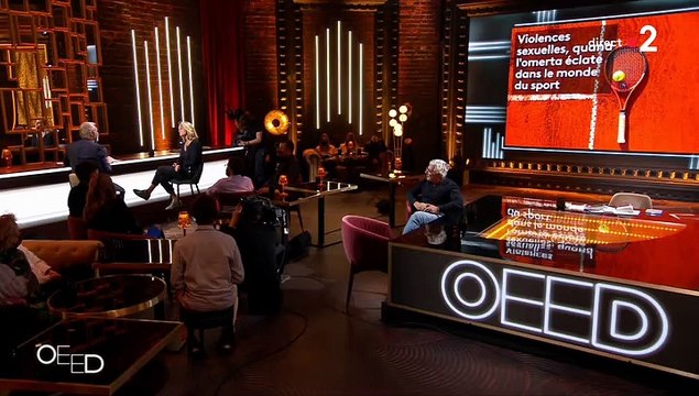 Amelie Mauresmo dans ol'émission On est en direct ! présentée par Laurent Ruquier.