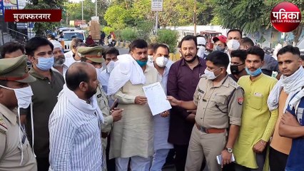 हाथरस में लाठीचार्ज के बाद रालोद कार्यकर्ताओ में आक्रोश